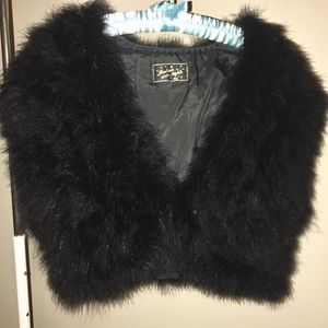 Vintage feather stole